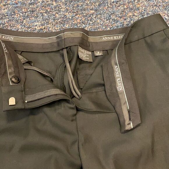 Anne Klein Black Suit Pants sz. 6 NWT - Picture 3 of 4